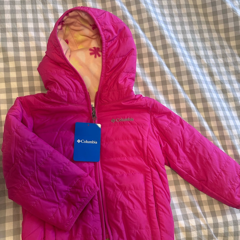 Columbia Youth Pink Jacket